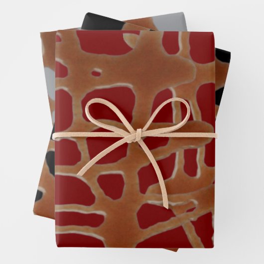 karamelmoes inpakpapier vel (In situ)