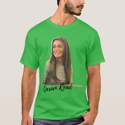 Karan las t-shirt (Voorkant)