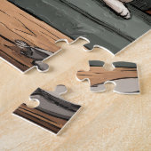 Karaoke-avond - Cat & Corgi Puzzel (Zijkant)