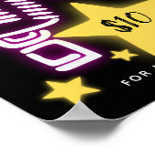 Karaoke avond, open microfoon, komedie, zingen poster (Hoek)