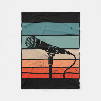 Karaoke Bar  Microfoon Zingende Song Party Fleece Deken