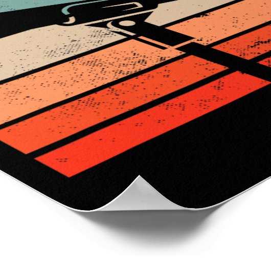 Karaoke Bar Microfoon Zingende Song Party Poster (Hoek)