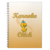 Karaoke Chick Notitieboek (Voorkant)
