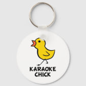 Karaoke Chick Sleutelhanger (Voorkant)