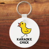 Karaoke Chick Sleutelhanger (Voorkant)