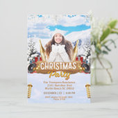 Karaoke Dance DJ Muziek Kerstfeest Kaart (Staand voorkant)