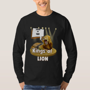 Karaoke Dieren Zingen KONINGEN Van LEEUW T-shirt