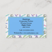 Karaoke DJ Visitekaartje (Achterkant)