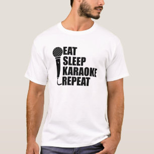 Karaoke - Eat Sleep Karaoke T-shirt