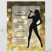 Karaoke Flyer (Voorkant)