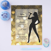 Karaoke Flyer (Enkel)