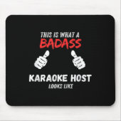 Karaoke Funny This Is What A Bad Karaoke Host Look Muismat (Voorkant)