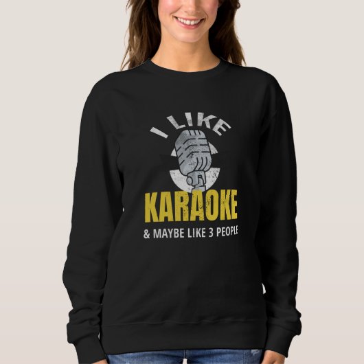Karaoke Gifts | Karaoke Lovers Karaoke Night Trui (Voorkant)