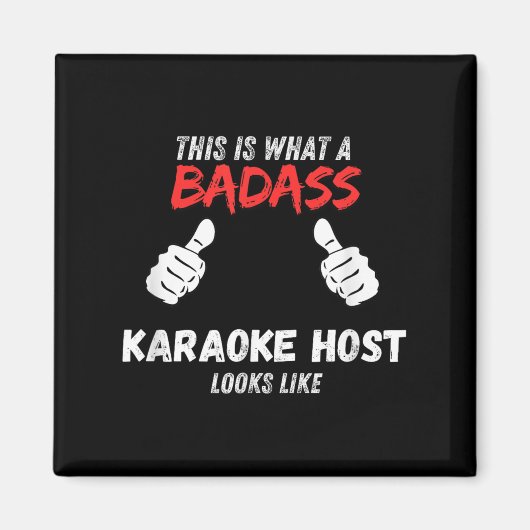 Karaoke Grappig Dit Is Hoe Een Slecht Karaoke Host Magneet (Voorkant)