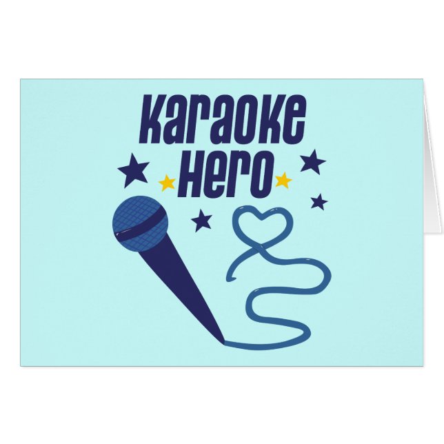 Karaoke Hero (Voorkant Horizontaal)