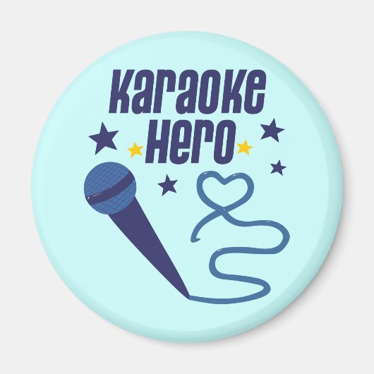 Karaoke Hero Magneet (Voorkant)