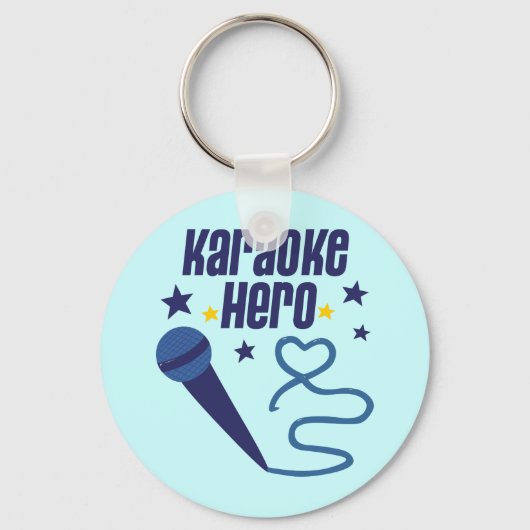 Karaoke Hero Sleutelhanger (Voorkant)