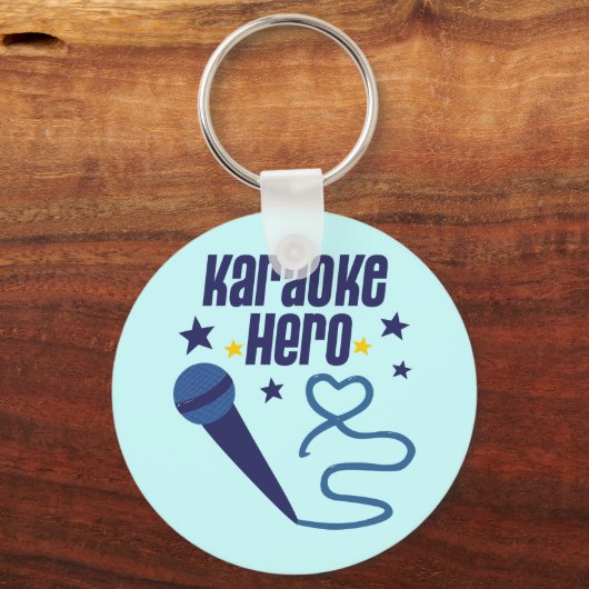 Karaoke Hero Sleutelhanger (Voorkant)
