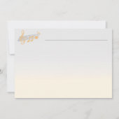 Karaoke Invitation Kaart (Achterkant)