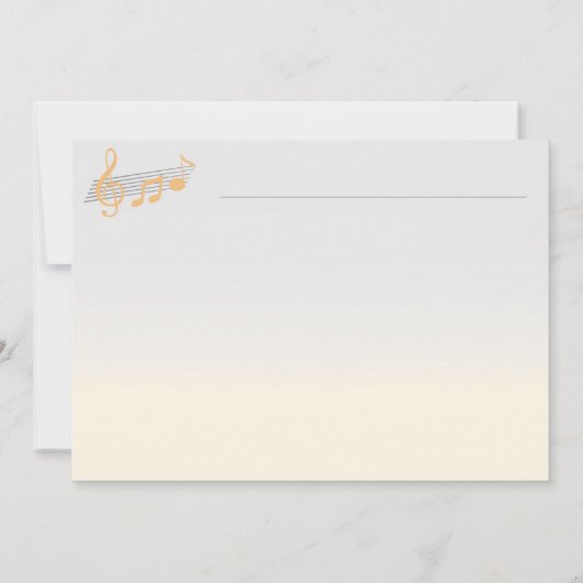 Karaoke Invitation Kaart (Achterkant)