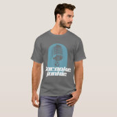 Karaoke Junkie T-shirt (Voorkant volledig)