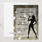 Karaoke Kaart (Voorkant / Achterkant)