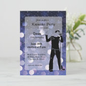 Karaoke Kaart (Staand voorkant)