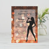 Karaoke Kaart (Staand voorkant)