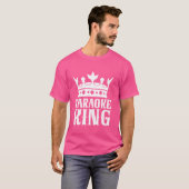 Karaoke King Karaoke T-shirt (Voorkant volledig)