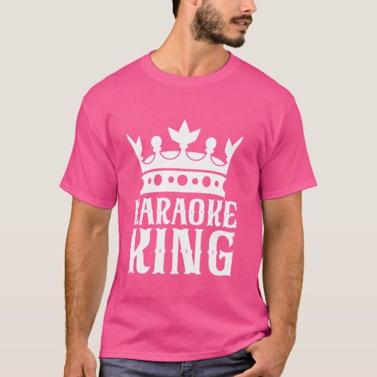 Karaoke King Karaoke T-shirt (Voorkant)