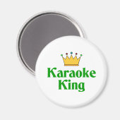 Karaoke King Magneet (Voorkant / Achterkant)