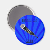 Karaoke King Magneet (Voorkant / Achterkant)