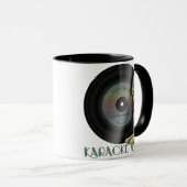 Karaoke King Personalized Drinkware Mok (Voorkant rechts)