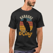 Karaoke King Retro T-shirt (Voorkant)