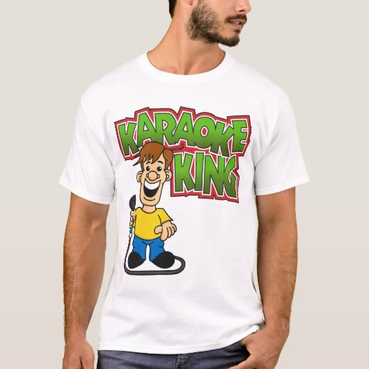 Karaoke King T-shirt (Voorkant)