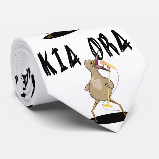 Karaoke Kiwi Stropdas (Opgerold)