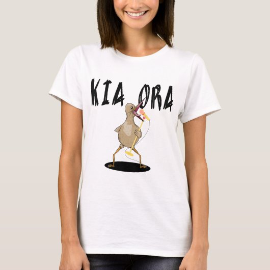 Karaoke Kiwi T-shirt (Voorkant)