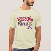 Karaoke Koning T-shirt (Voorkant)