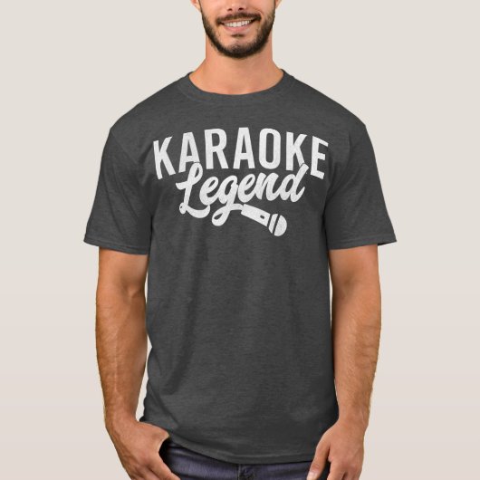 Karaoke Legend Funny Karaoke Singer Gift T-shirt (Voorkant)