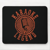 Karaoke Legend - Singing Microphone Party Singer G Muismat (Voorkant)