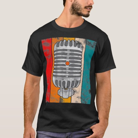  Karaoke-microfooncadeautjes T-shirt (Voorkant)
