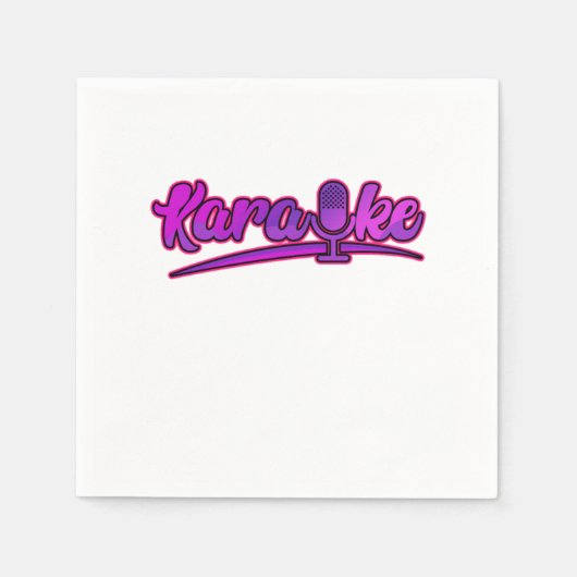 Karaoke Microphone Mic Singing Music Song Gift Servet (Voorkant)