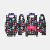 Karaoke Neon Glow Singing Music Party Bedankdoosjes (Uitgevouwen)