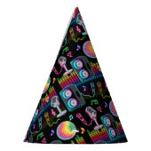 Karaoke Neon Glow Singing Music Party Feesthoedjes (Links)