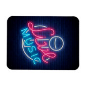 Karaoke Neon Lighting Curved Word Art Word Text Magneet (Horizontaal)