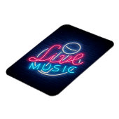 Karaoke Neon Lighting Curved Word Art Word Text Magneet (Linkerzijde)
