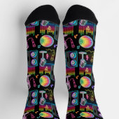 Karaoke Neon Singing Music Party Sokken (Top)