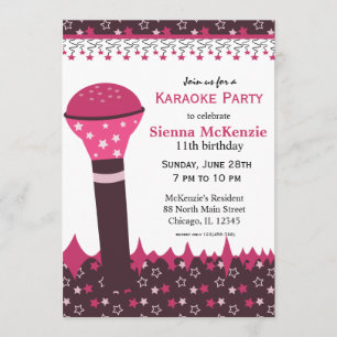Karaoke Nights Kaart