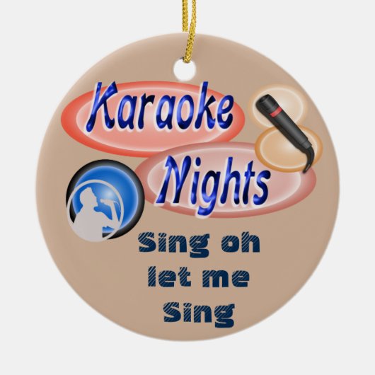 Karaoke - ornamenten (Voorkant)