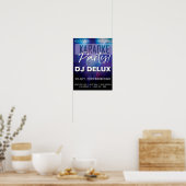 Karaoke Party | DJ | Club Flyer Poster (Keuken)